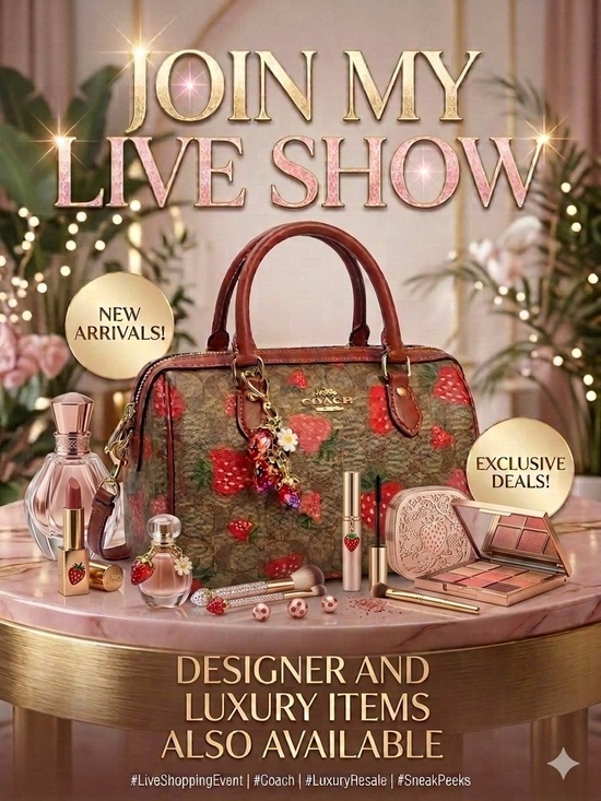 Coach Handbags - 🍓🍓 LIVE SHOW 🍓🍓. like and share!
